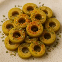 olive mit parika und orogano
